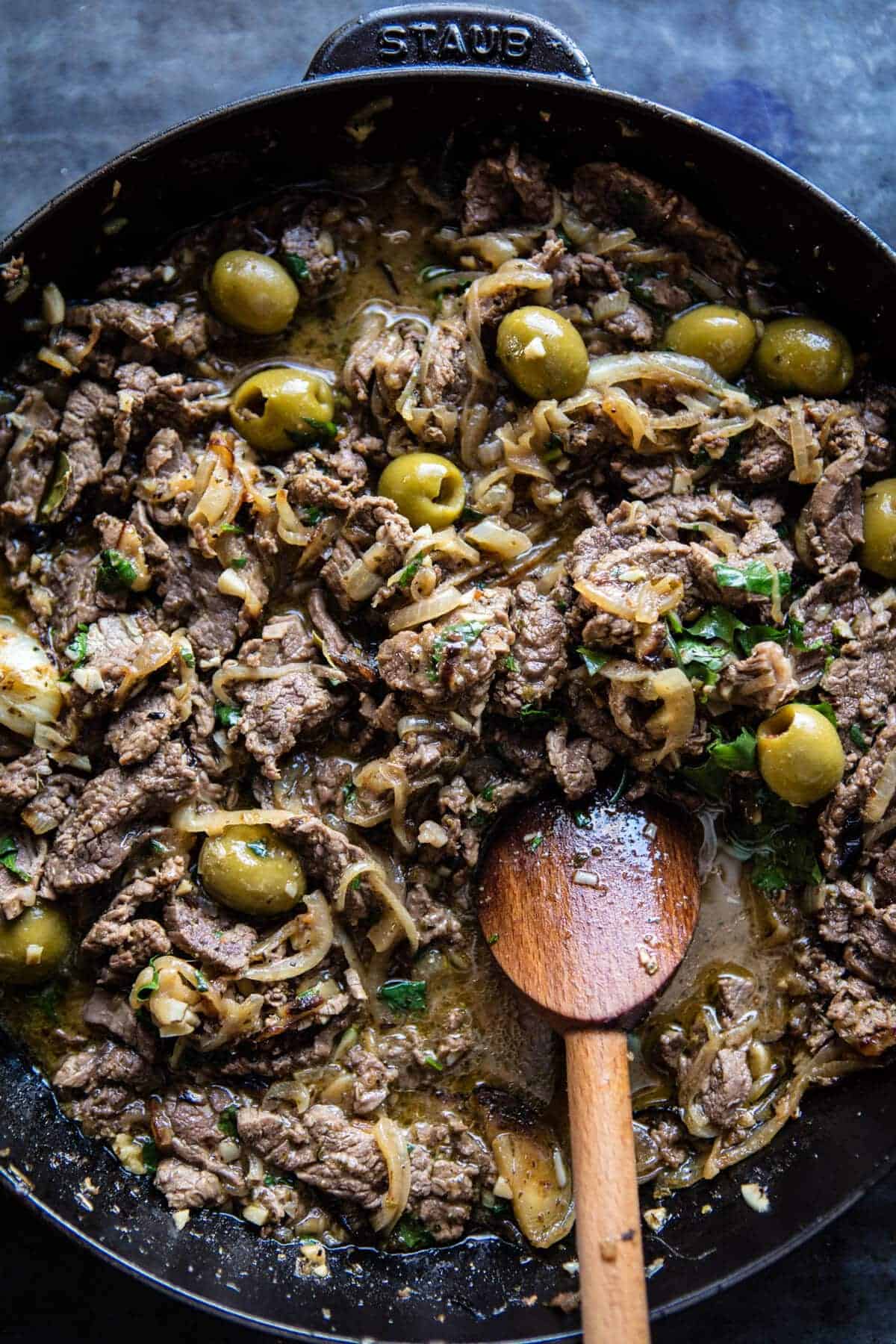 Cuban Style Steak and Avocado Rice with Pineapple Chimichurri | halfbakedharvest.com @hbharvest