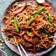 Singapore Sweet Potato Noodles | halfbakedharvest.com @hbharvest