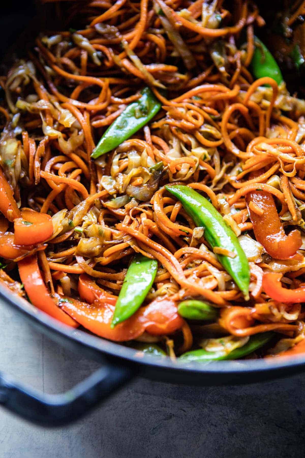 Singapore Sweet Potato Noodles | halfbakedharvest.com @hbharvest