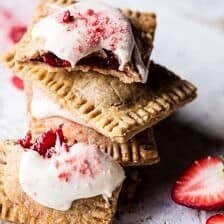Homemade Strawberry White Chocolate Pop Tarts | halfbakedharvest.com @hbharvest