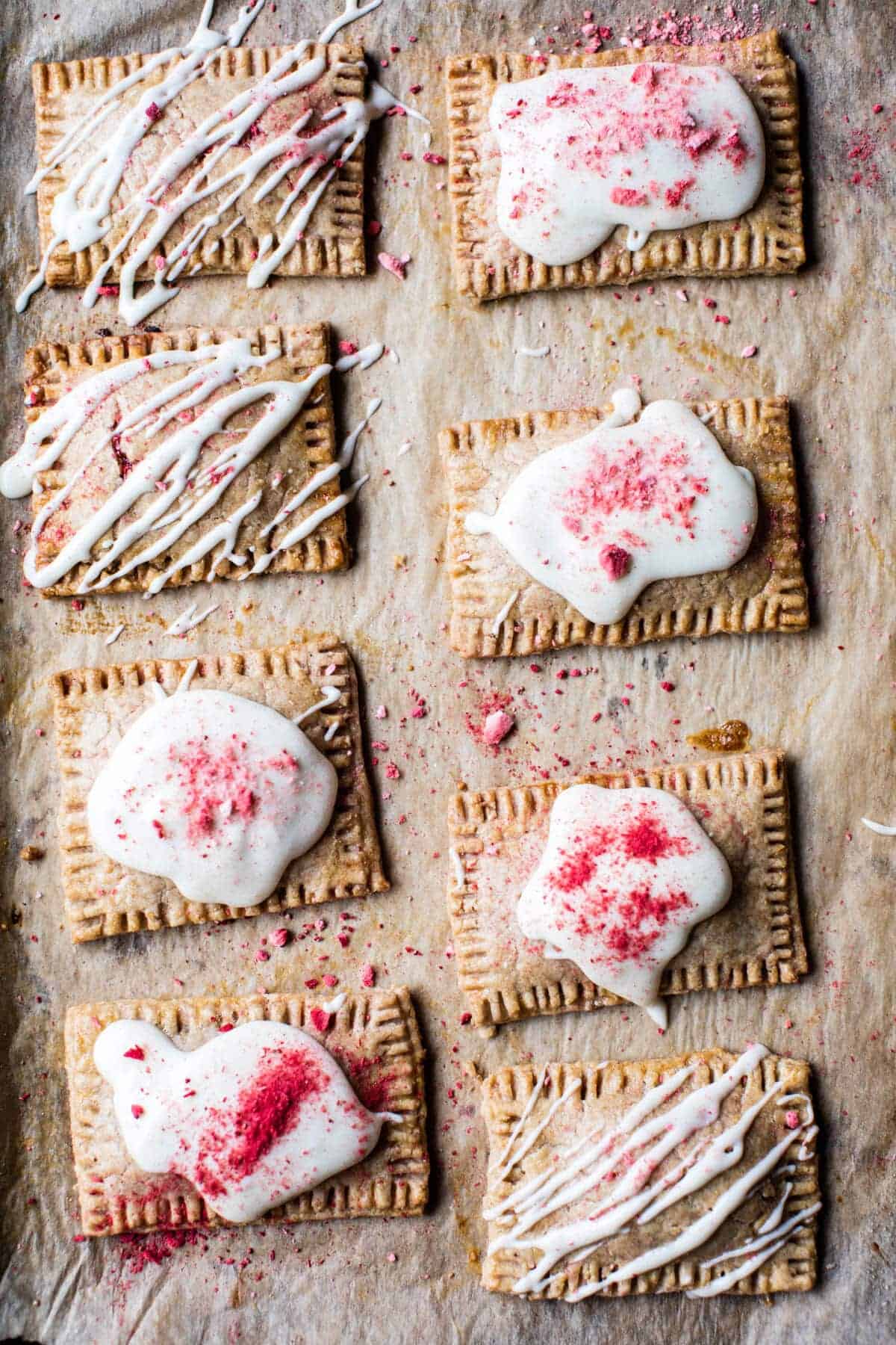 Homemade Strawberry White Chocolate Pop Tarts | halfbakedharvest.com @hbharvest