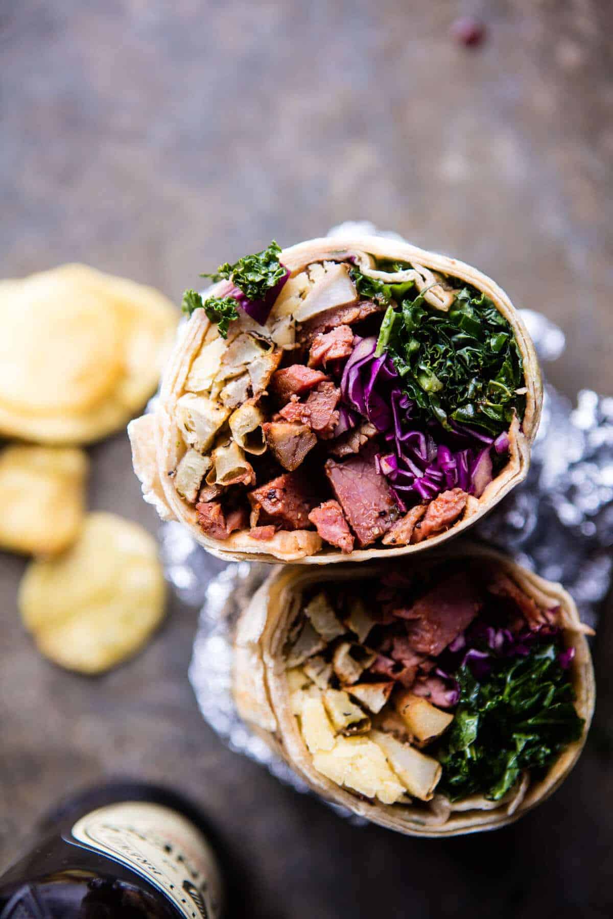 Irishman's Beef Brisket Burrito | halfbakedharvest.com @hbharvest