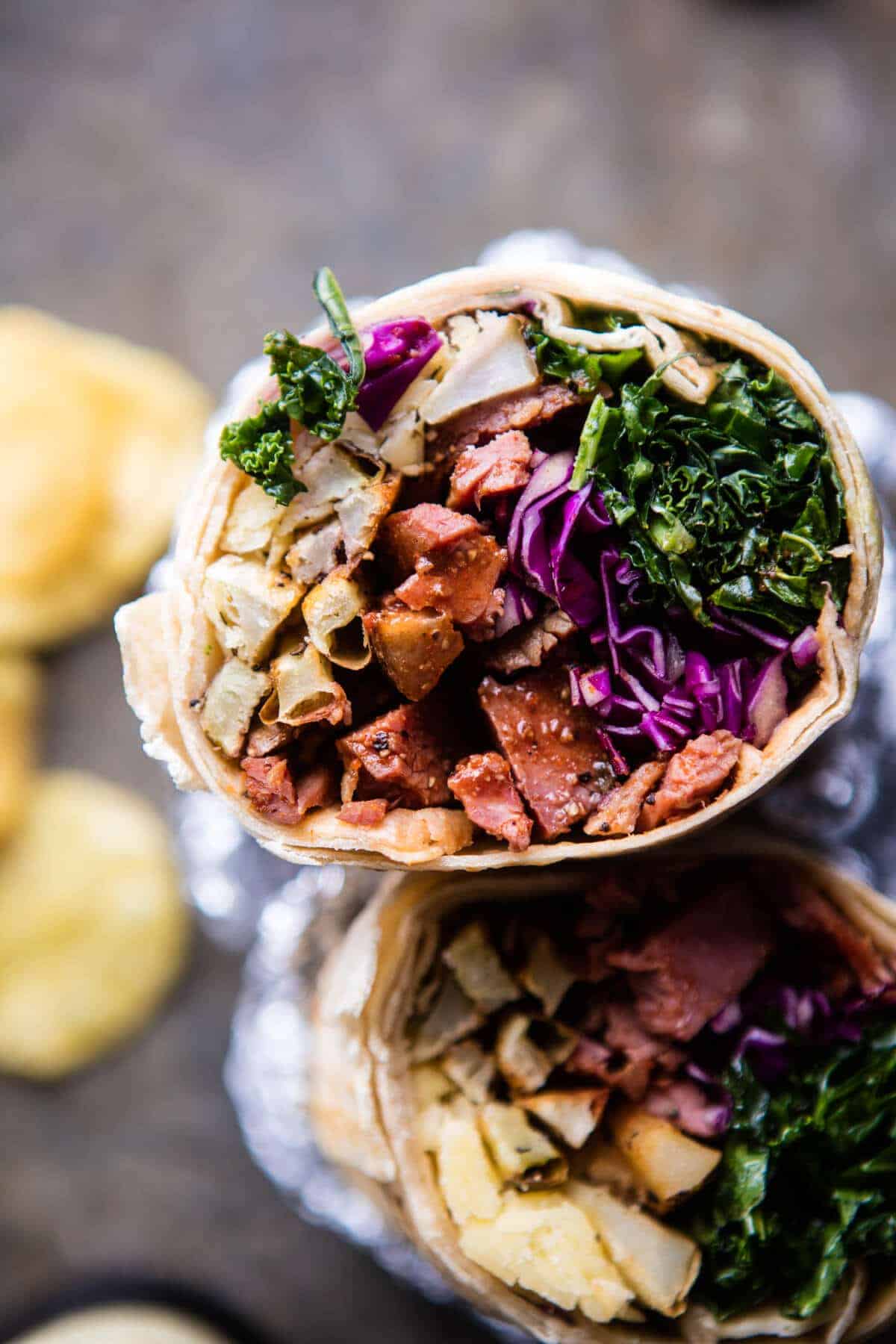 Irishman's Beef Brisket Burrito | halfbakedharvest.com @hbharvest