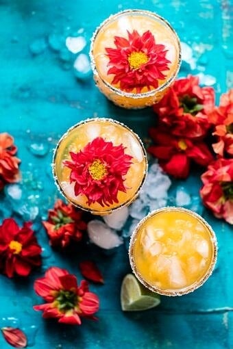 Lemony Lime Island Mango Mezcal Breeze | halfbakedharvest.com @hbharvest