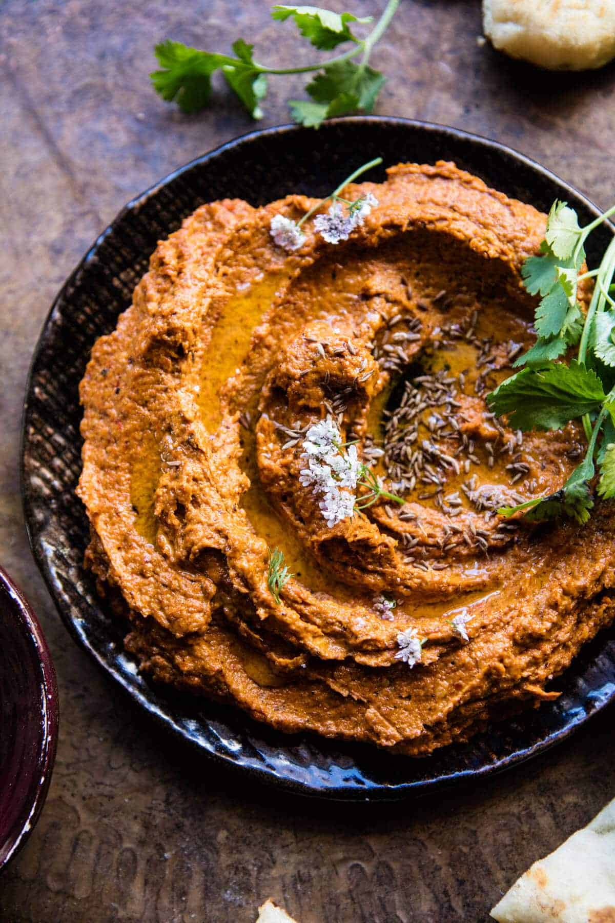 Sun-Dried Tomato Muhammara (Roasted Red Pepper Spread) | halfbakedharvest.com @hbharvest