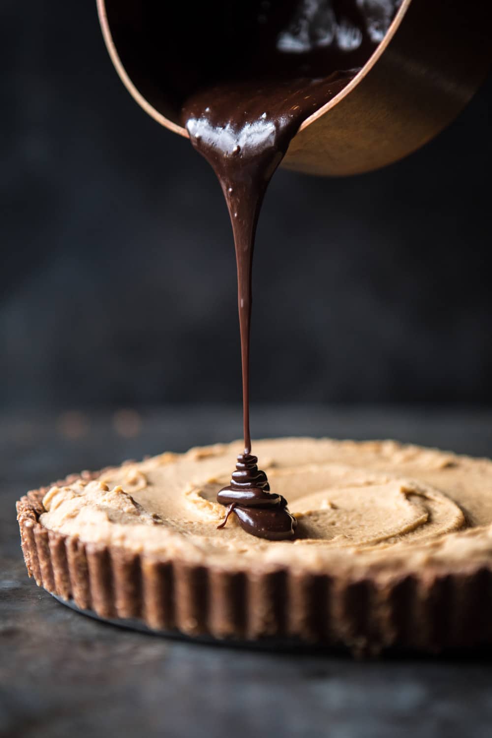 Frozen Peanut Butter Cup Pie | halfbakedharvest.com @hbharvest