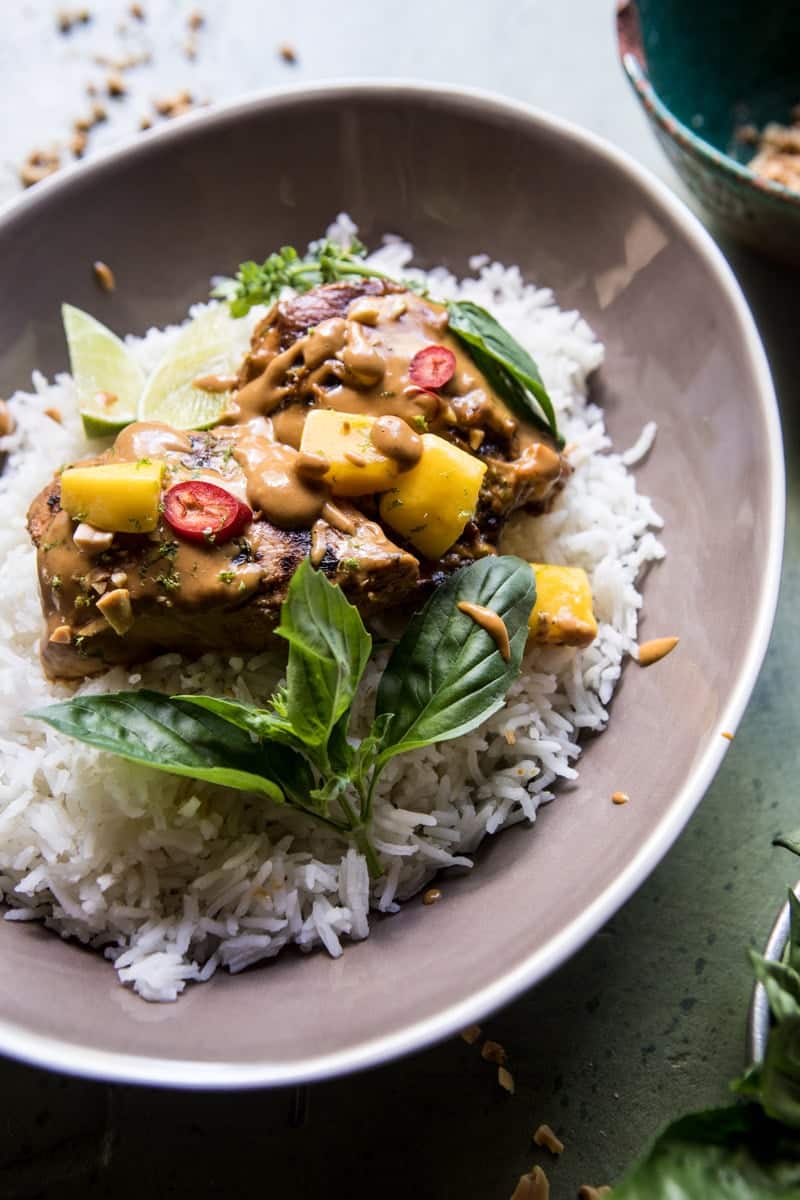 Grilled Thai Satay Chicken | halfbakedharvest.com @hbharvest