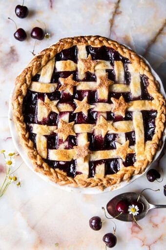 Mulled Cherry Bomb Pie | halfbakedharvest.com @hbharvest
