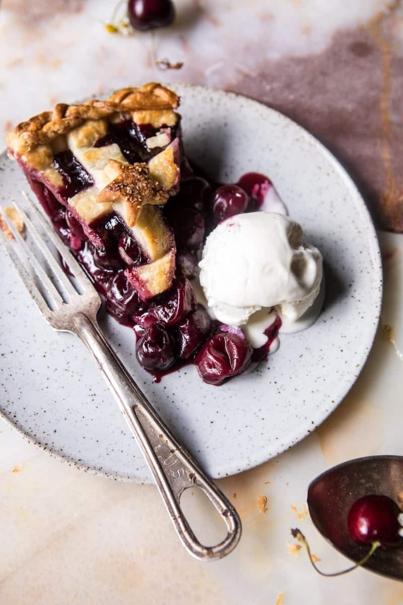 Mulled Cherry Bomb Pie | halfbakedharvest.com @hbharvest
