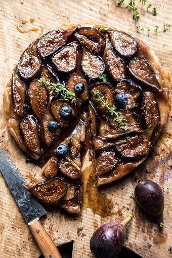 Maple Fig Tarte Tatin | halfbakedharvest.com @hbharvest