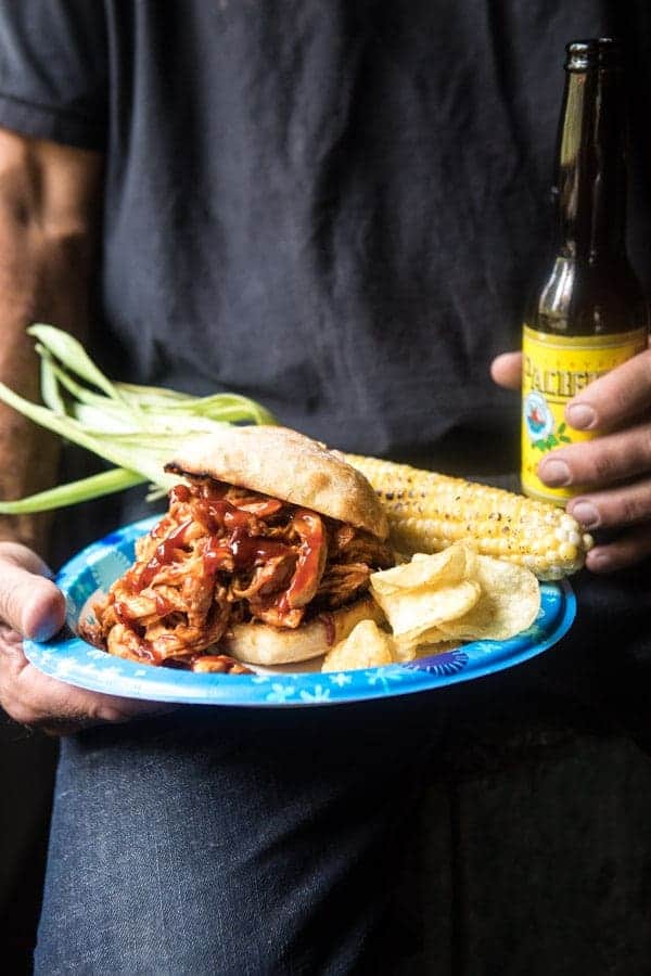 The Best Slow Cooker BBQ Chicken | halfbakedharvest.com @hbharvest