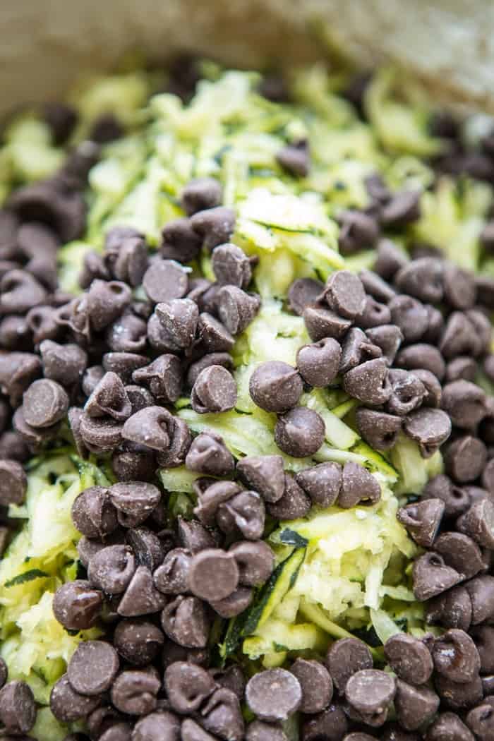 Chocolate Chip Olive Oil Zucchini Banana Bread | halfbakedharvest.com @hbharvest