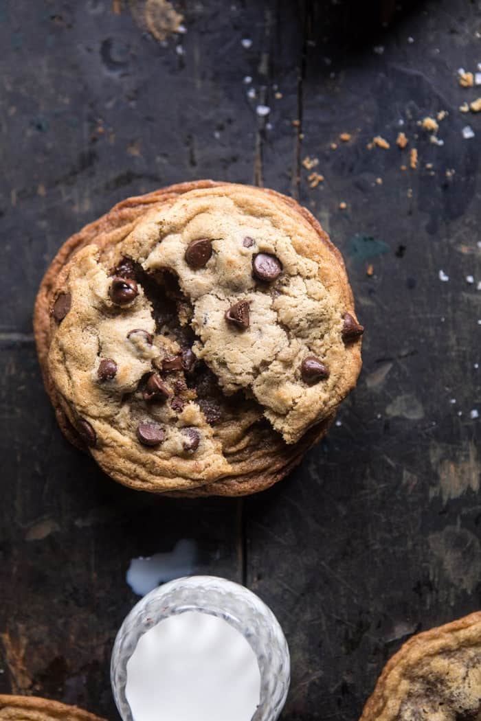 Giant Chocolate Chip Cookies | halfbakedharvest.com @hbharvest