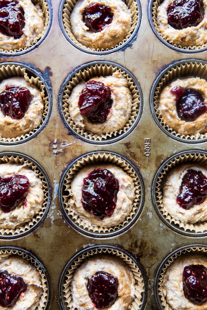PB&J Oat Streusel Muffins | halfbakedharvest.com @hbharvest