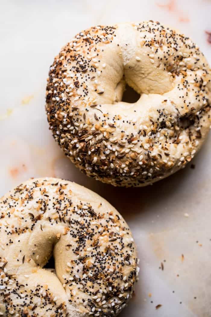 Sneaky Zucchini Mac and Cheese with Everything Bagel Chip Crumbs | halfbakedharvest.com @hbharvest