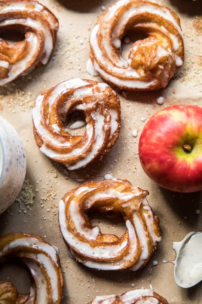 Mulled Apple Cider Chai French Crullers | halfbakedharvest.com @hbharvest