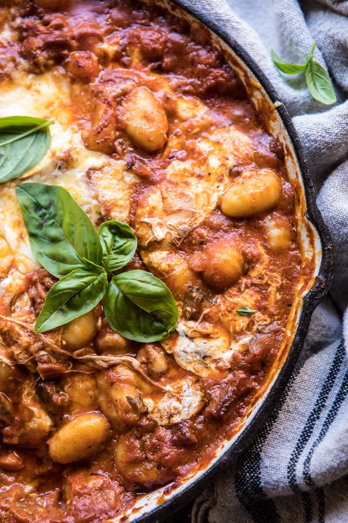 Sunday Night Gnocchi Bolognese Bake | halfbakedharvest.com @hbharvest