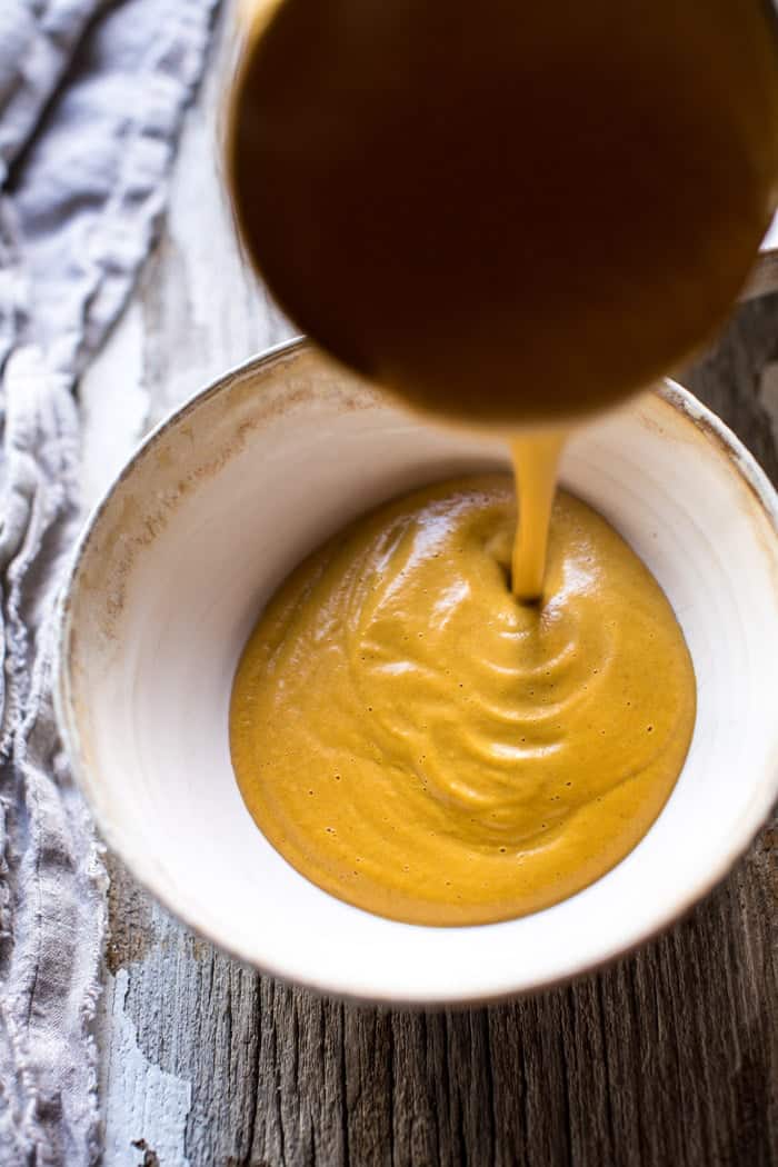 Butternut Squash and Brie Soup with Crispy Pancetta | halfbakedharvest.com @hbharvest