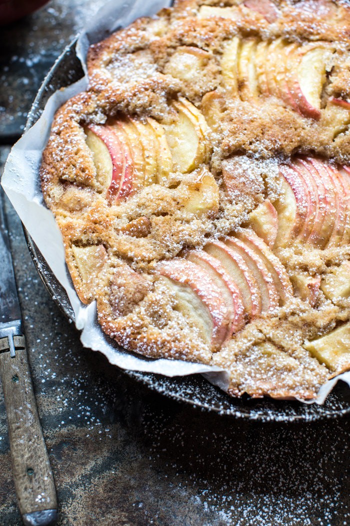 Cardamom Cognac Apple Cake | halfbakedharvest.com @hbharvest