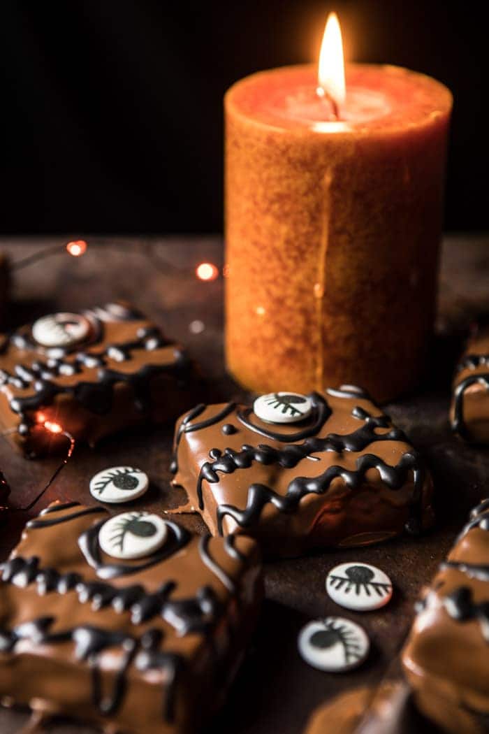 Hocus Pocus Spellbook Brownies | halfbakedharvest.com @hbharvest