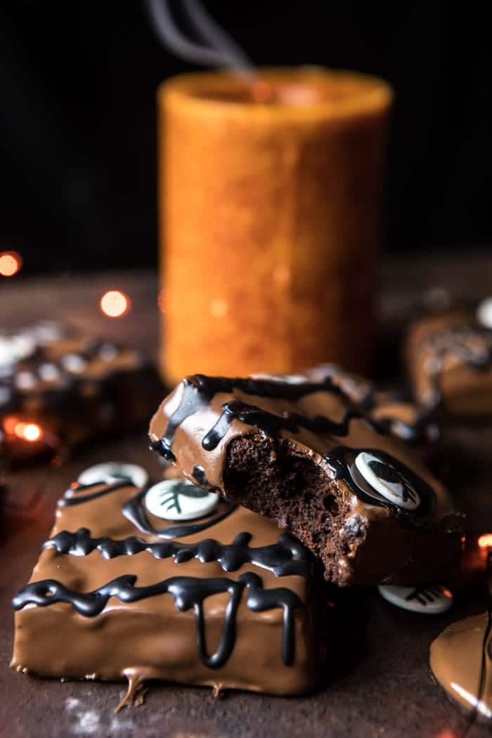 Hocus Pocus Spellbook Brownies | halfbakedharvest.com @hbharvest
