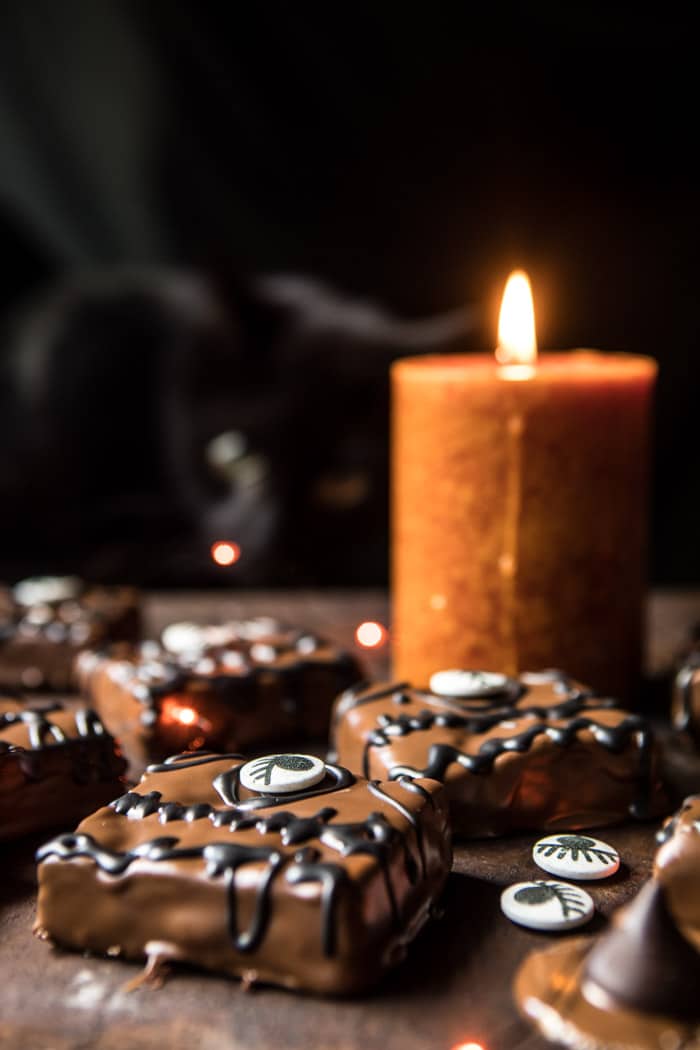 Hocus Pocus Spellbook Brownies | halfbakedharvest.com @hbharvest