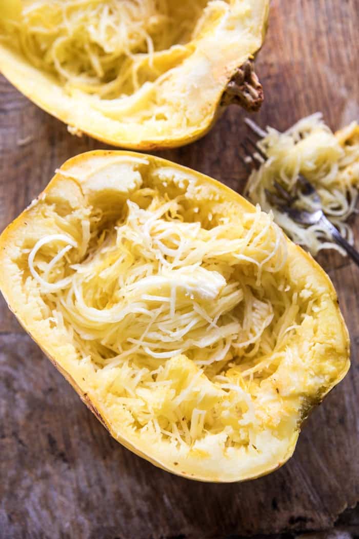 Instant Pot Turkey Meatballs and Spaghetti Squash | halfbakedharvest.com @hbharvest