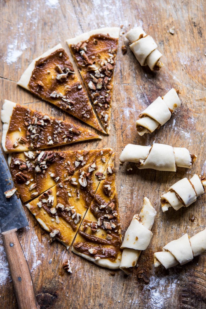 Pumpkin Butter Rugelach Cookies | halfbakedharvest.com @hbharvest