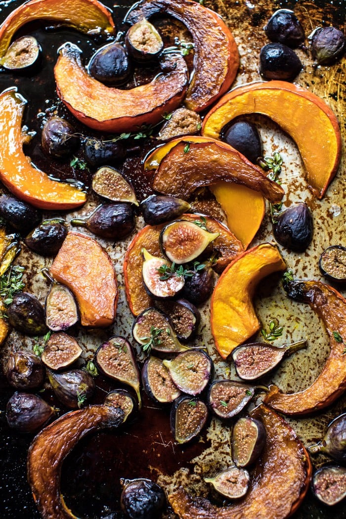 Roasted Squash, Caramelized Fig, and Feta Salad | halfbakedharvest.com @hbharvest
