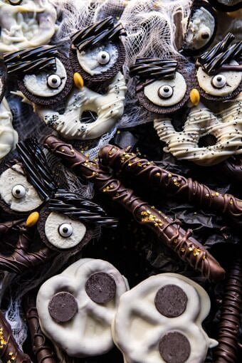 Spooky Halloween Pretzels | halfbakedharvest.com @hbharvest