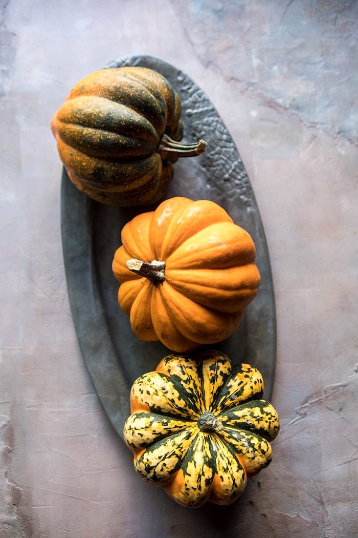 Honey Butter Roasted Acorn with Burrata and Pomegranate | halfbakedharvest.com @hbharvest