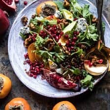 Pomegranate Avocado Salad with Candied Walnuts | halfbakedharvest.com @hbharvest