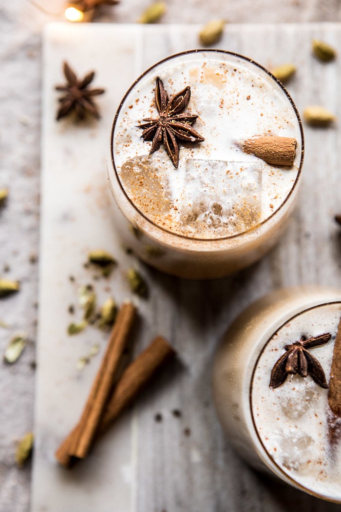 Vanilla Chai Tea White Russian | halfbakedharvest.com @hbharvest