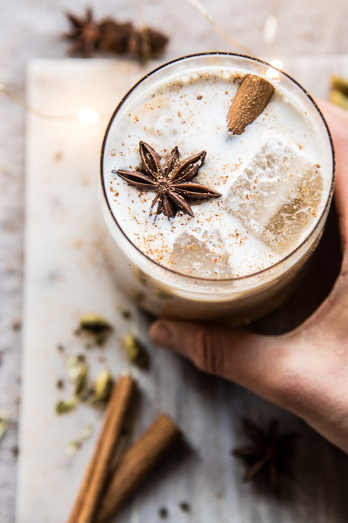 Vanilla Chai Tea White Russian | halfbakedharvest.com @hbharvest