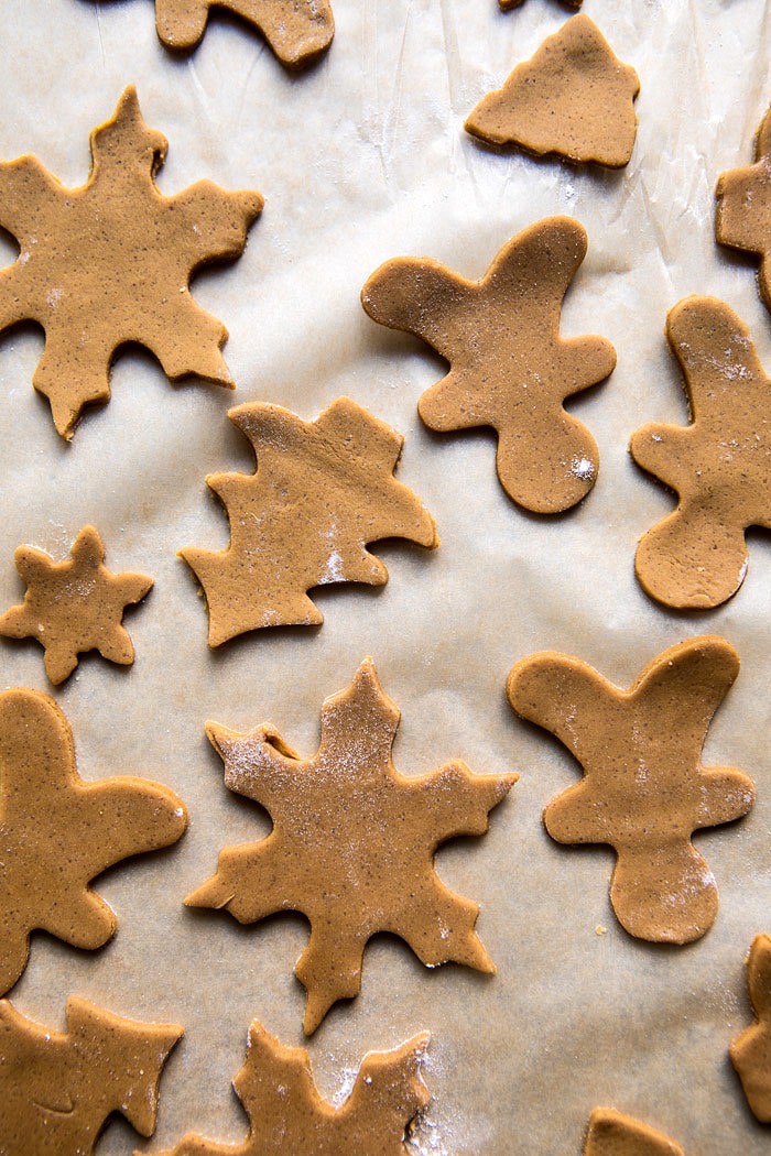 Gingerbread Snowglobe Place Setting | halfbakedharvest.com @hbharvest