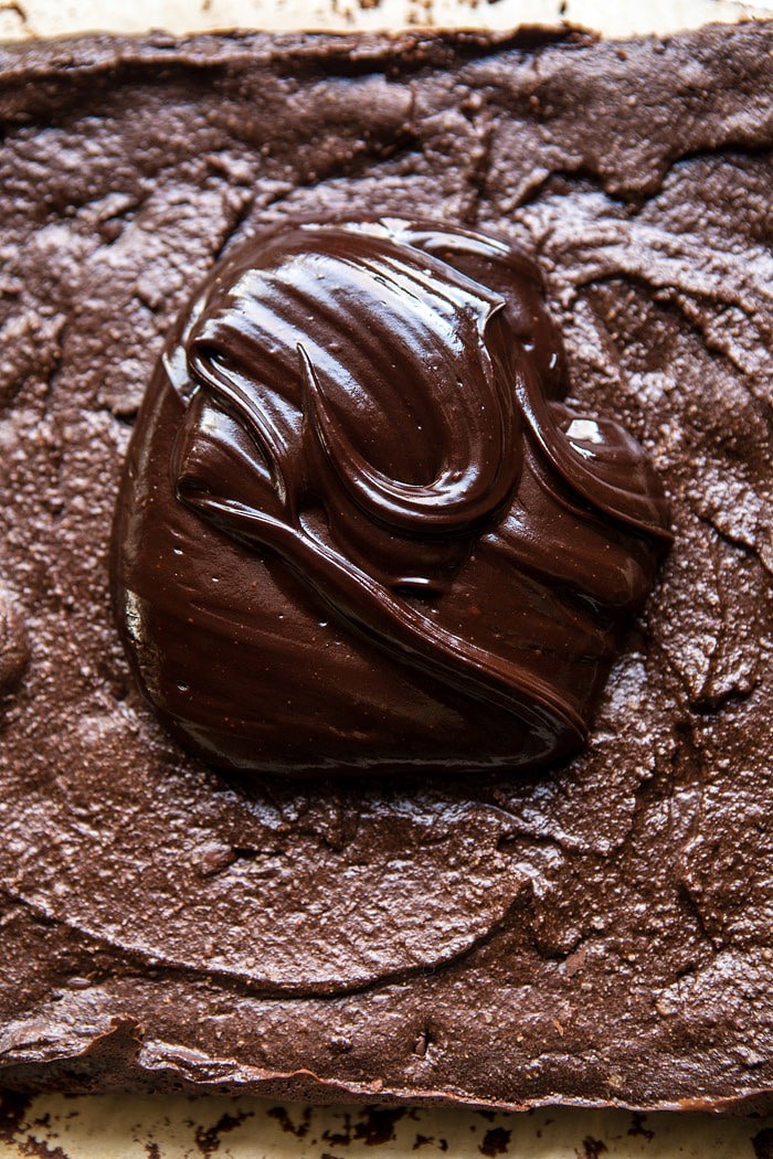 Extra Fudgy Ricotta Brownies | halfbakedharvest.com @hbharvest