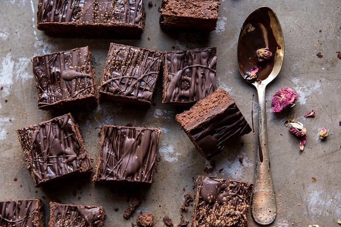 Extra Fudgy Ricotta Brownies | halfbakedharvest.com @hbharvest