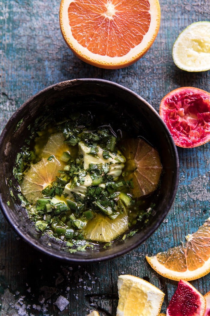 Sheet Pan Cuban Chicken With Citrus Avocado Salsa | halfbakedharvest.com #sheetpan #cuban #chicken #recipes #easy