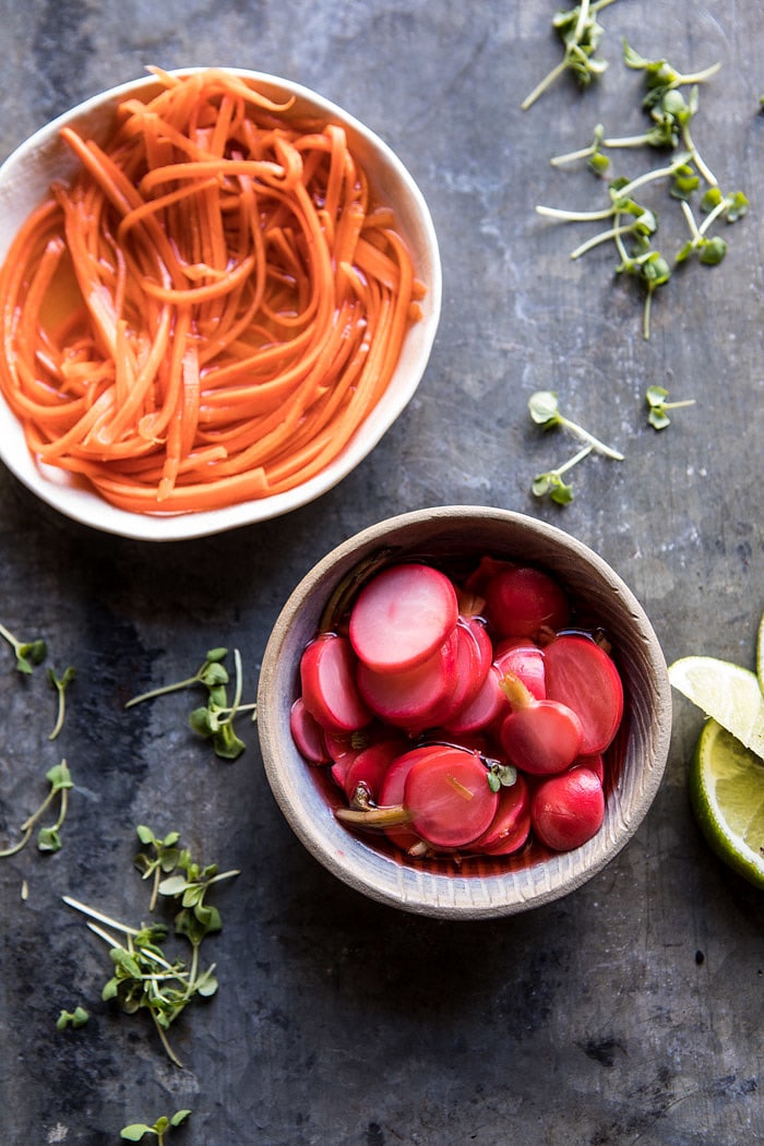 Superfood Bibimbap with Crispy Tofu | halfbakedharvest.com #vegan #healthy #korean #bowl #recipes