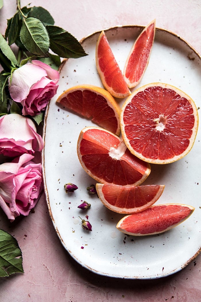 Rose and Ginger Paloma | halfbakedharvest.com #valentinesday #drink #cocktail #recipes