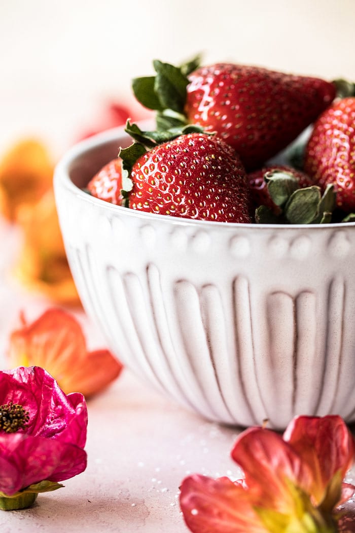 Overnight Waffles with Whipped Meyer Lemon Cream and Strawberries | halfbakedharvest.com #brunch #breakfast #waffles #east #mothersday