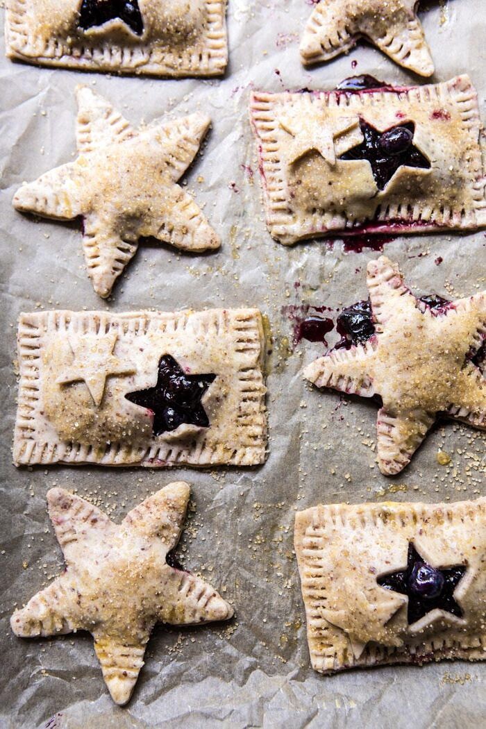 Bourbon Pecan Cherry Hand Pies | halfbakedharvest.com #pie #cherries #4thofjulyrecipes #easy