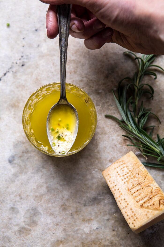 Open Faced Rosemary Chicken, Peach, and Bacon Sandwich | halfbakedharvest.com #summerrecipe #easyrecipes #peach #chicken #healthy parmesan vinaigrette