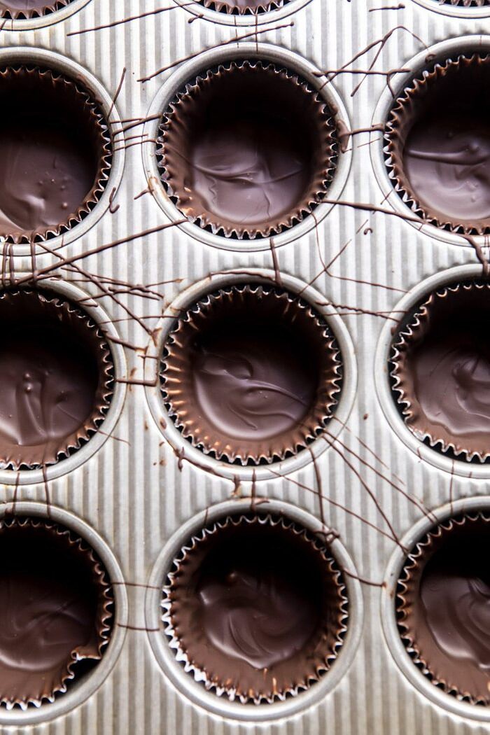 Toasted S'more Chocolate Ice Cream Cups | halfbakedharvest.com #icecream #summerrecipes #smore