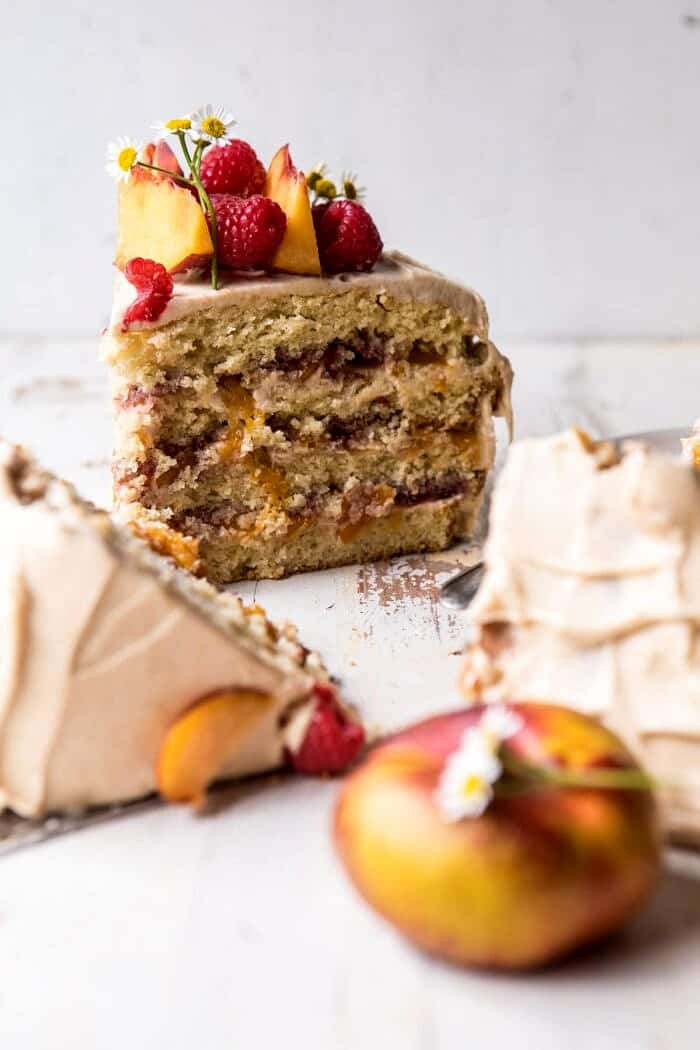 photo of single cake slice