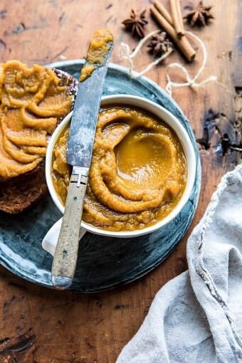 6 Ingredient Spiced Pumpkin Butter | #healthy #pumpkin #fall #autumn #easyrecipes