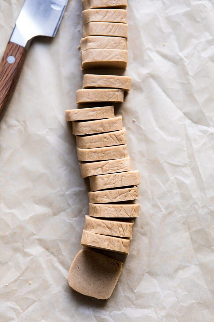 Slice n' Bake Peanut Butter Cookies before baking