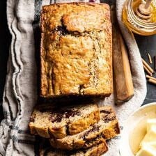 Chocolate Chunk Coconut Banana Bread | halfbakedharvest.com #bananabread #easyrecipes #healthyrecipes #chocolate #dessert
