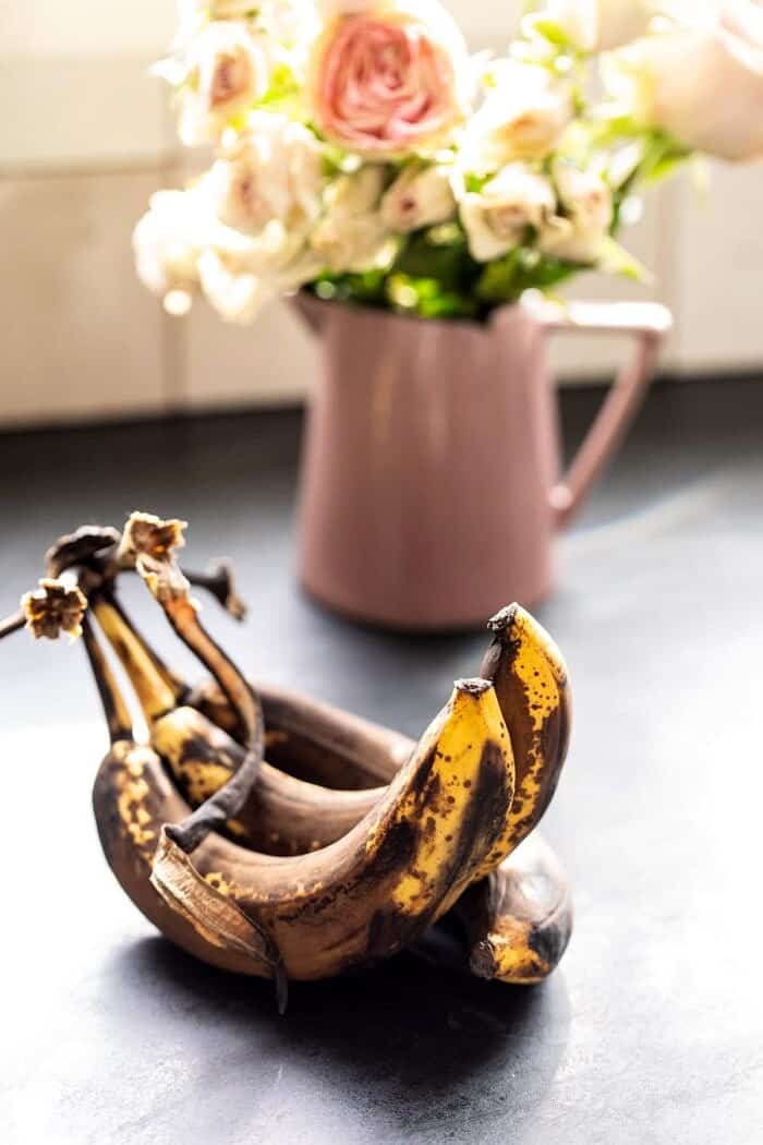 Chocolate Chunk Coconut Banana Bread | halfbakedharvest.com #bananabread #easyrecipes #healthyrecipes #chocolate #dessert brown bananas