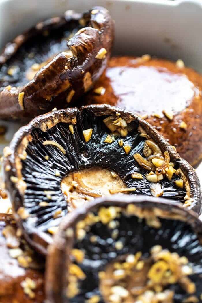 Vietnamese Rice Noodle Salad with Mushrooms and Spicy Peanut Vinaigrette | halfbakedharvest.com #healthy #salad #springrecipes #Asian marinated mushrooms